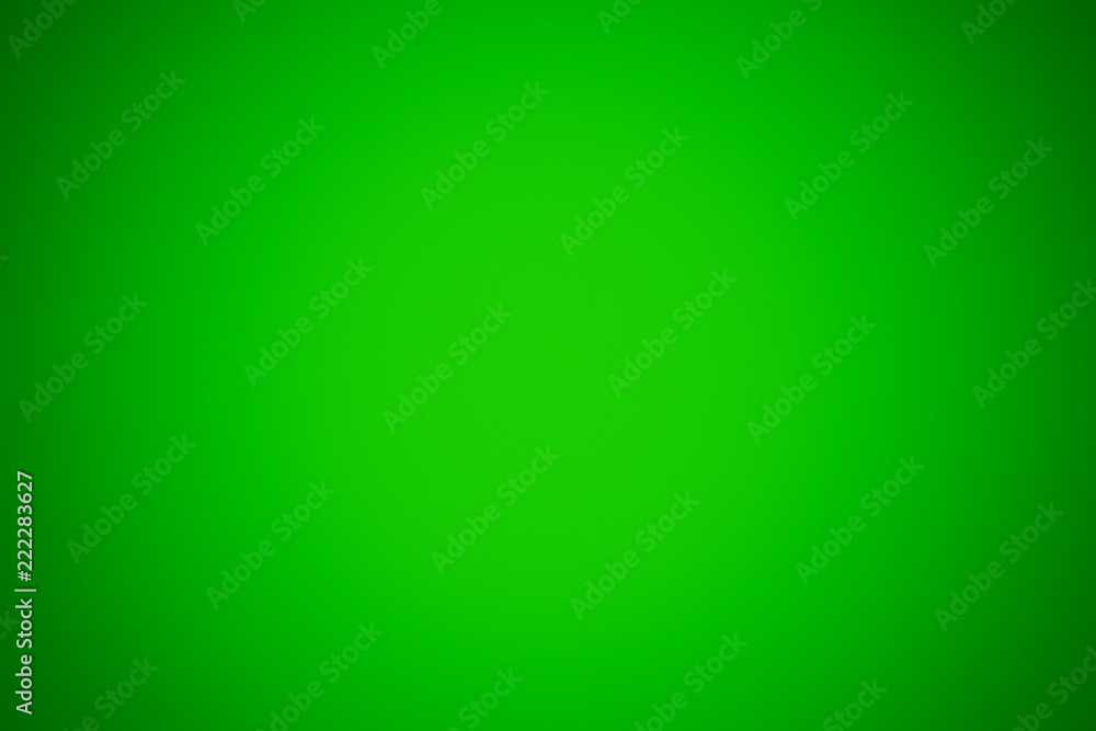 Poster abstract green background with vignette ,3d illustration. empty space