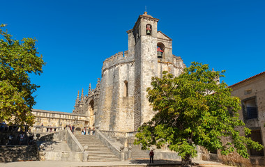 Fototapeta na wymiar Convent of the Order of Christ. Tomar, Portugal