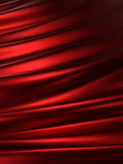 Smooth elegant silk or satin. luxury cloth. abstract wavy folds. Luxurious background