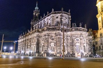 Fototapeta na wymiar Residenzschloss Dresden