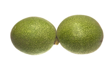 walnut isolated on white background