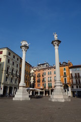 View of Piazza dei Signori in Vicenza