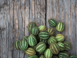 Cucumber decoration