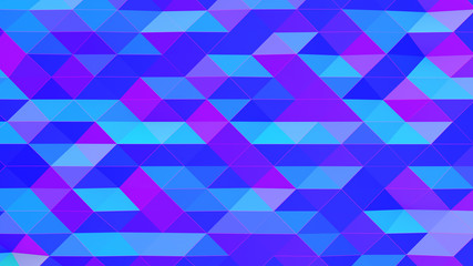 Holography Neon  Abstract Low Poly Background