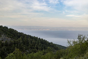 Fototapeta na wymiar panorama marino