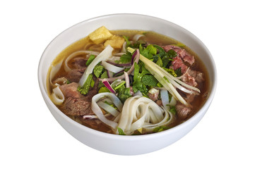 Vietnamese soup fo bo