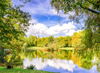 Leipzig Inselteich im Clara-Zetkin-Park