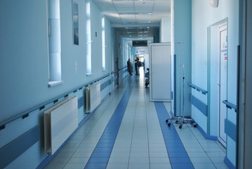 Fototapeta Szpitalny korytarz obraz
