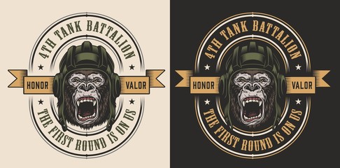 Apparel design with gorilla © DGIM studio