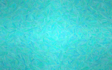 Abstract illustration of sea seprent  Impasto with long brush strokes background, digitally generated.