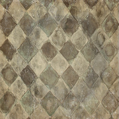 Watercolor hand drawn  Grunge vintage circus background
