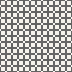 Abstract seamless pattern of crosses.