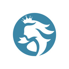 Queen abstract sign.