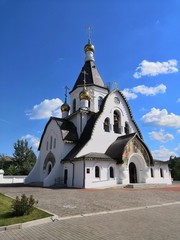 Fototapeta na wymiar The Monastery in Krasnoyarsk