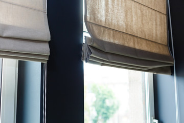 Window roller, duo system day and night, detail