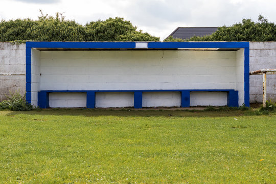 Dugout At A Soccer Stadium