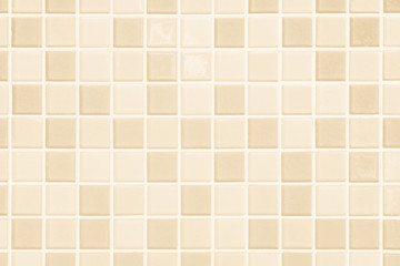 Pastel cream the tile wall high resolution real photo or brick seamless and texture interior background.