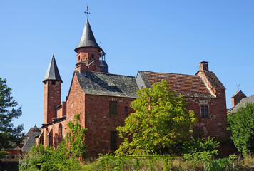 Fototapeta premium Village de Collonges-la-rouge