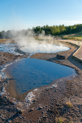 Icelandic landscapes in summer