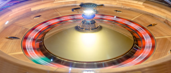Casino wheel panorama