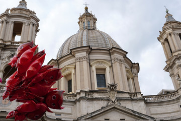 Chiesa di S. Agnese in Agone, Piazza Navona, Roma