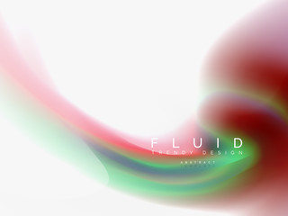 Background abstract - liquid colors wave flow