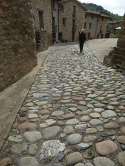 Beget. Pueblo de Girona. Cataluña, España