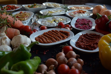 rakı mezesi, meze