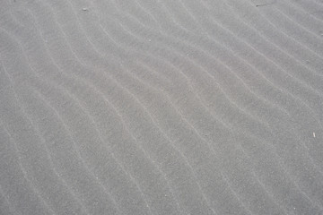 Sand-Textur bei Ebbe in den Ostfjorden / Island 