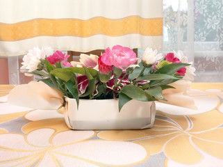 Flowers On Table