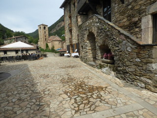 Beget. Pueblo de Girona en Cataluña, España