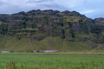 Landscapes in the south coast of Iceland, summer 2018