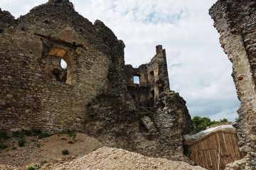 Ruins Brekov Castle, Slovakia