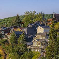 Park City Suburbs in the hills above square