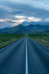 Landscapes in the south coast of Iceland, summer 2018