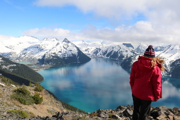 Hiking Panorama  Ridge