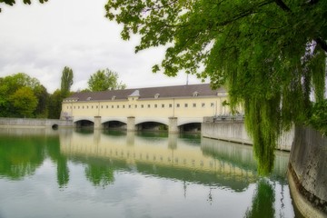 Isarsperrwerk am Herzogpark