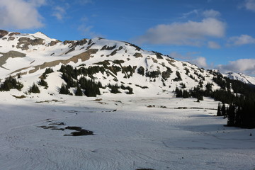 Hiking Panorama  Ridge