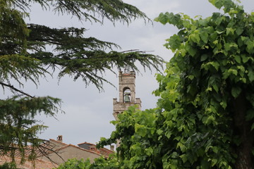 Naklejka premium Montepulciano. Regione Toscana. Siena