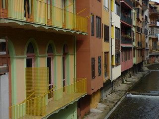 Camprodon. Pueblo medieval de Girona, Catalu&ntilde;a, Espa&ntilde;a