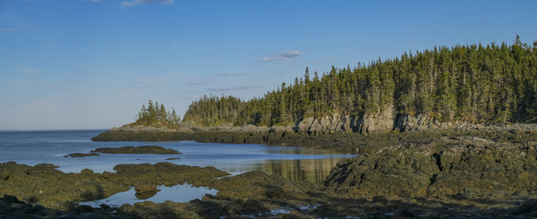 The Coastal Area around Cutler Bay, Maine