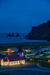 Landscapes in the south coast of Iceland, summer 2018