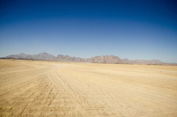 desert and mountains