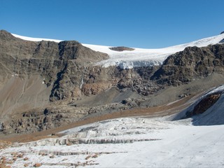 beautiful glacier hike and clim to Weisskugel mountain