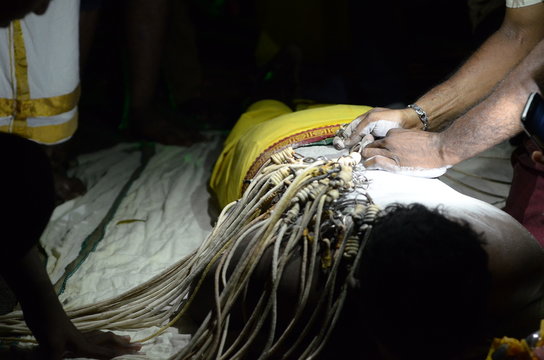 Hindu's devotee celebrate Thaipusam in Penang, Malaysia.