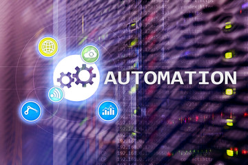 Automation of business Process and innovation technology in manufacturing. Internet and technology...