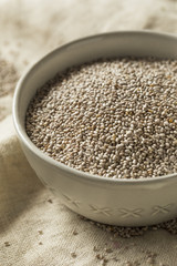 Dry Organic White Chia Seeds