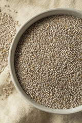 Dry Organic White Chia Seeds