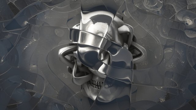 skull / death mask