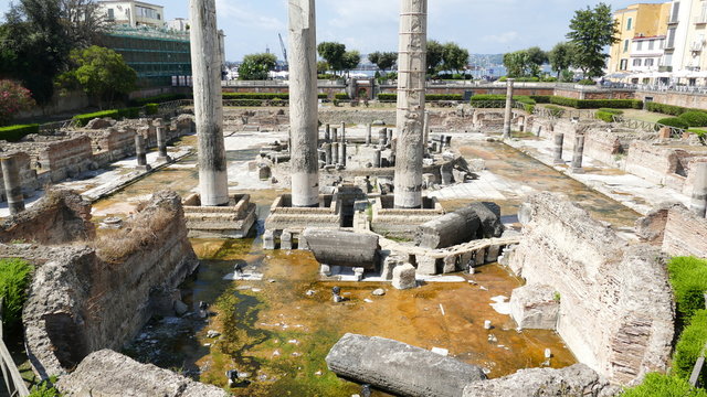 Pozzuoli Macellum Tempio di Serapide